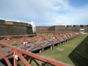 Muralhas da Fortaleza de São José de Macapá, no Amapá